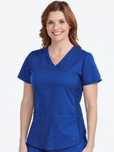 Load image into Gallery viewer, 7459 V-NECK SHIRTTAIL TOP