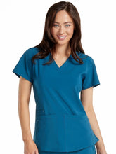 Load image into Gallery viewer, 8579 RACERBACK SHIRTTAIL TOP