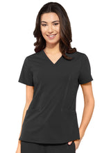 Load image into Gallery viewer, 8434 DOUBLE V NECK TOP
